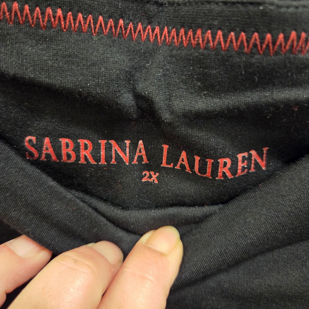 Sabrina Lauren Stretch Knit Leggings Pants Women's Size 2X Soft Comfy Activewear - Picture 3 of 6